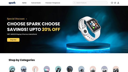 Spark Gadgets| Ecommerce store theme